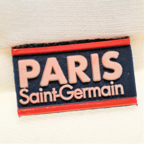 Bluză din bumbac cu mâneci scurte pentru fete, în alb Paris Saint - Germain 67978 4