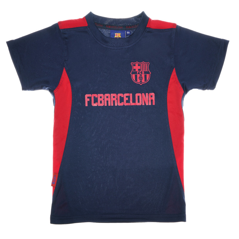 Tricou sport pentru băieți cu sigla Barcelona  68100