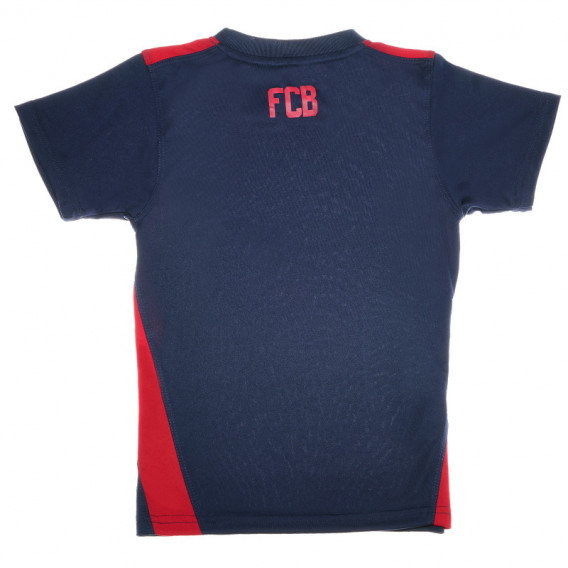 Tricou sport pentru băieți cu sigla Barcelona FCB 68101 2