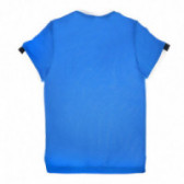 Tricou sport albastru deschis pentru băieți Lotto 68105 2