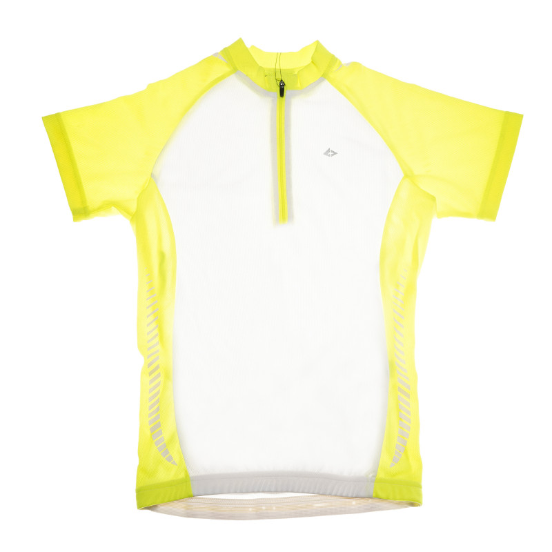 Tricou sport galben și alb pentru băieți  68138