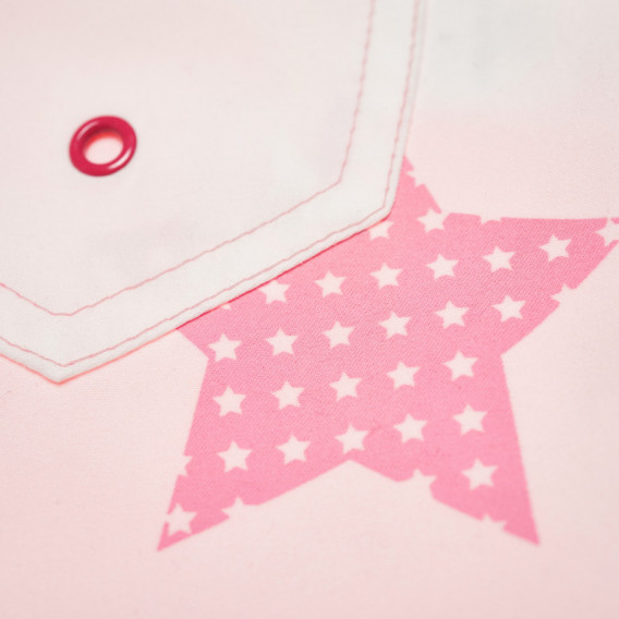 Pantaloni scurți pentru fete cu un imprimeu cu stea roz Go sport 68198 2