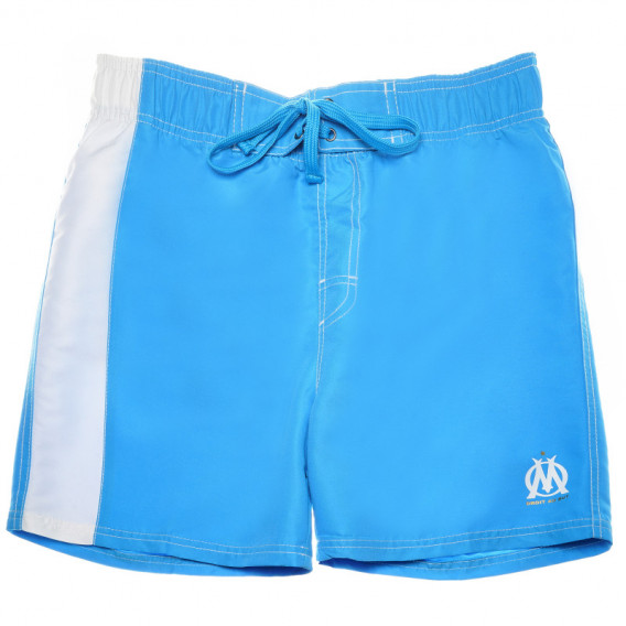 Pantaloni scurți pentru băiat, cu logo-ul mărcii pe alb Olympique de Marseille 68200 