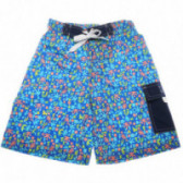 Pantaloni scurți de băieți, cu imprimeu colorat și buzunar Wanabee 68259 