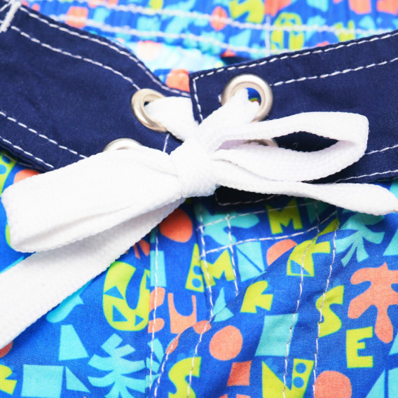 Pantaloni scurți de băieți, cu imprimeu colorat și buzunar Wanabee 68261 3