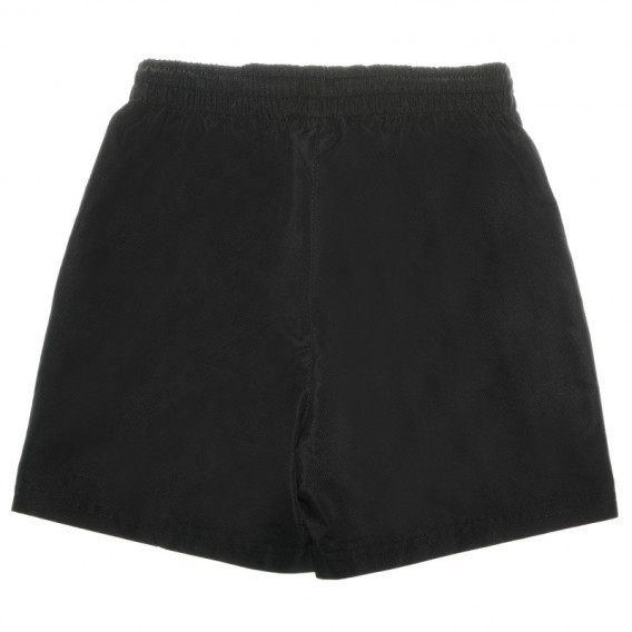 Pantaloni scurți de băiat, negri cu dungi galbene Umbro 68355 2