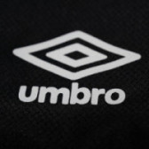 Pantaloni scurți de băiat, negri cu dungi galbene Umbro 68357 4