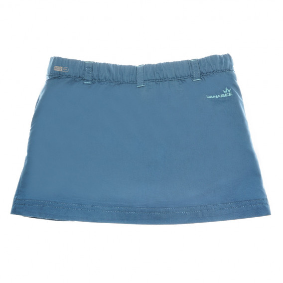 Fusta-pantaloni de culoare albastră pentru fete Wanabee 68407 2