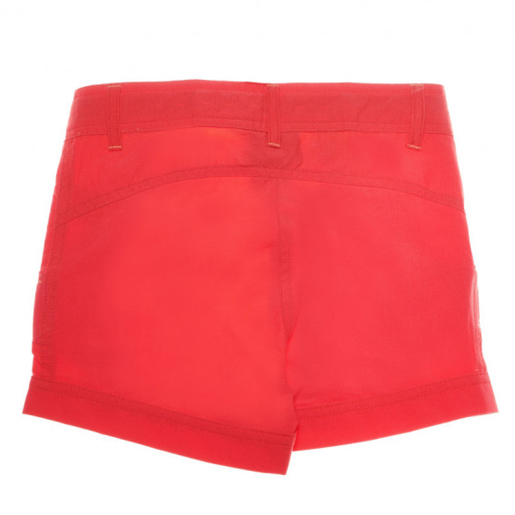 Pantaloni scurți cu nasture, pentru fete, cu logo-ul mărcii Wanabee 68436 2