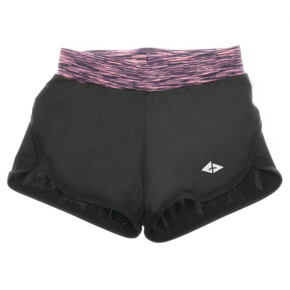 Pantaloni scurți pentru fete, cu elastic violet Athlitech 68455 