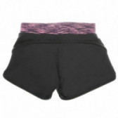 Pantaloni scurți pentru fete, cu elastic violet Athlitech 68456 2