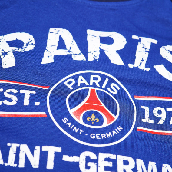 Echipament de sport din bumbac cu mânecă lungă cu bluză și pantaloni Paris Saint - Germain 68567 6