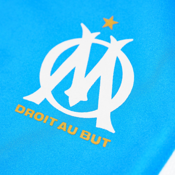 Trening scurt din bumbac cu talie reglabilă pentru băieți Olympique de Marseille 68599 4