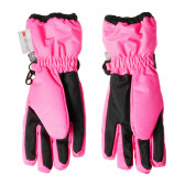 Mănuși impermeabile pentru fete, roz COLOR KIDS 68692 2