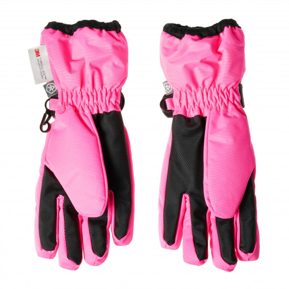 Mănuși impermeabile pentru fete, roz COLOR KIDS 68692 2