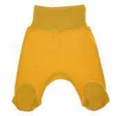 Pantaloni de bumbac organic cu bată lată, pentru fete NINI 68784 