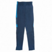 Pantaloni lungi sport cu un logo galben pentru băieți NIKE 68894 2