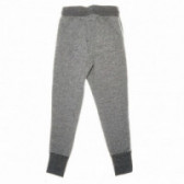 Pantaloni sport lungi, de culoare gri deschis pentru fete Danskin 69093 2