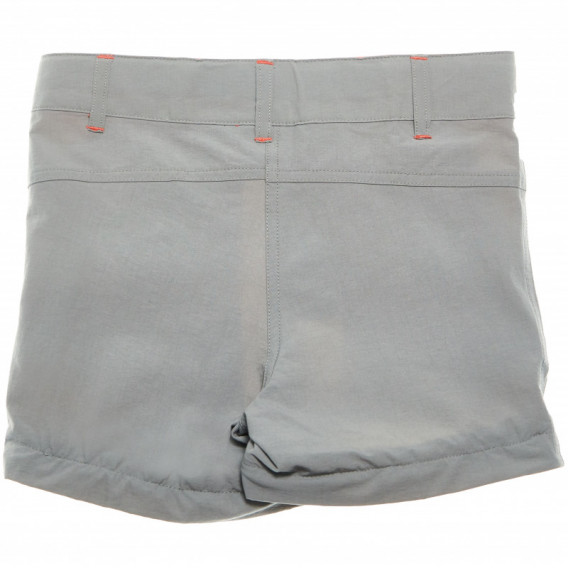Pantaloni sport unisex lungi cu fermoare portocalii Wanabee 69269 4