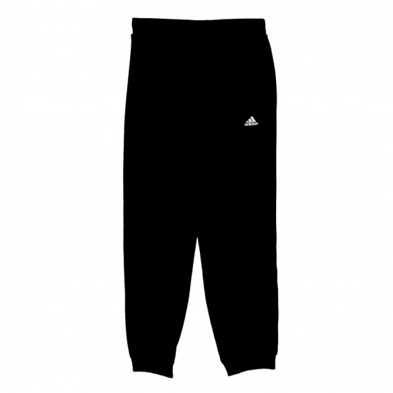 Pantaloni lungi sport cu un logo alb al mărcii pentru băieți Adidas 69421 