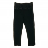 Pantaloni de culoare neagră cu panglică de mătase pentru băieți The Tiny Universe 69447 