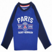 Paris Saint - Bluză de bumbac Germain cu mâneci lungi pentru băieți Paris Saint - Germain 69793 