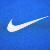Top sport pentru bărbați Nike cu mânecă lungă, albastru deschis NIKE 69902 3