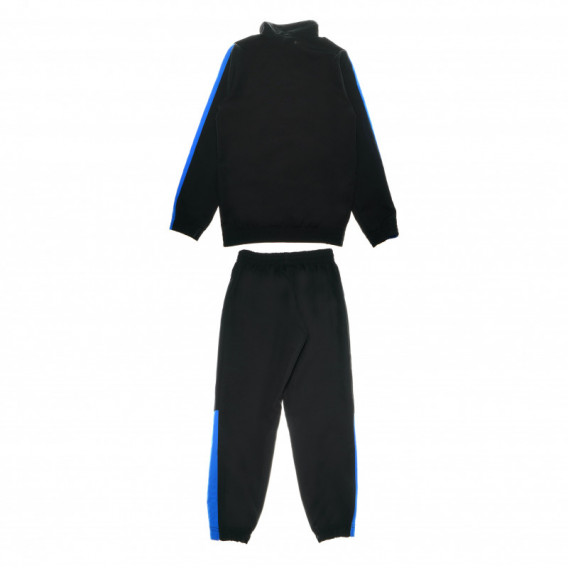 Trening pentru băieți, negru cu albastru Adidas Trening pentru băieți, negru cu albastru Adidas 70166 3