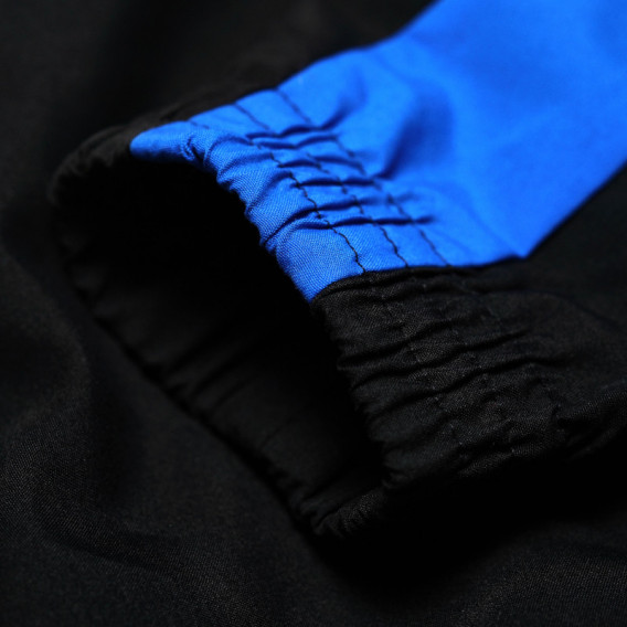 Trening pentru băieți, negru cu albastru Adidas Trening pentru băieți, negru cu albastru Adidas 70170 7