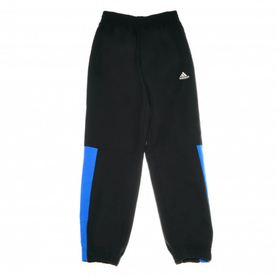 Trening pentru băieți, negru cu albastru Adidas Trening pentru băieți, negru cu albastru Adidas 70172 9