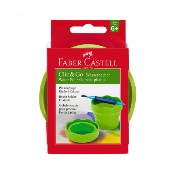 FABER-CASTELL Cutie Apa Clic&amp;Go Faber-Castell, Verde deschis Faber Castell 70447 3