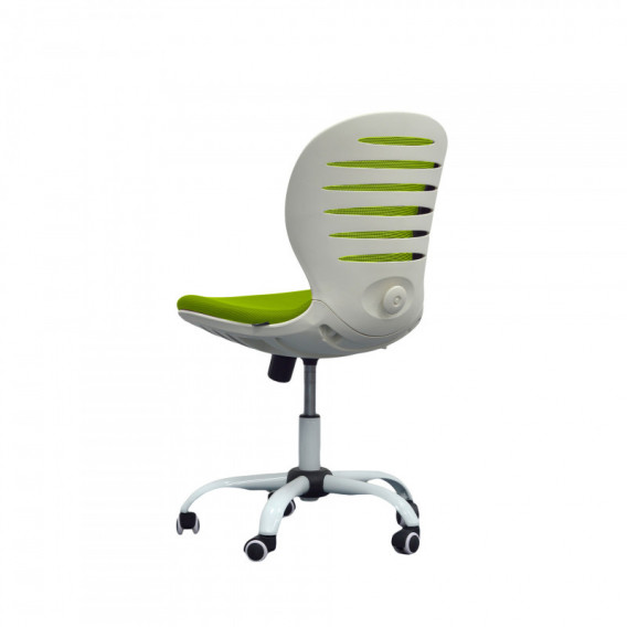 Scaun alb flexibil pentru copii - scaun verde / spătar verde Real Feel Good 71468 3