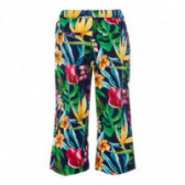 Pantaloni cu imprimeu floral, pentru fete Name it 72657 2