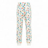 Pantaloni cu imprimeu puncte colorate, pentru fete Name it 72679 