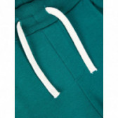 Pantaloni sport unisex din bumbac, de culoare verde Name it 72708 3