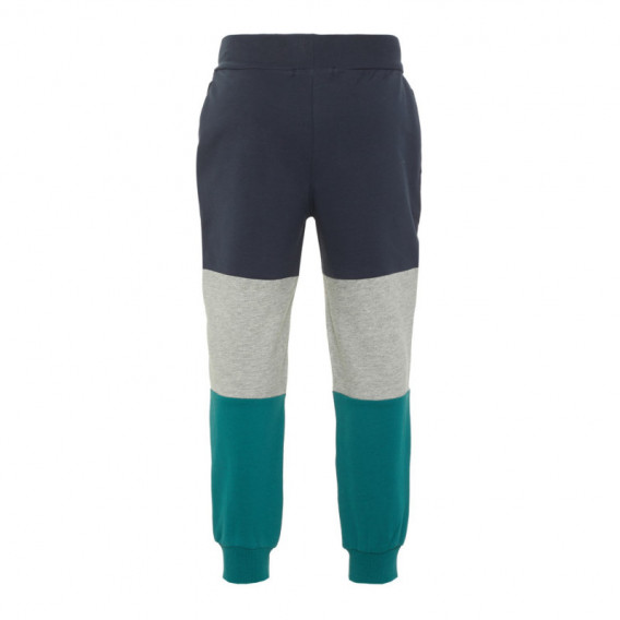 Pantaloni din bumbac organic în trei culori, pentru băieți Name it 72725 2