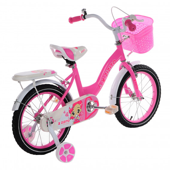 Biciclete Anabel pentru copii, 16”, de culoare roz ZIZITO 72844 7