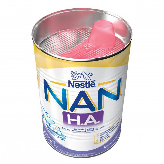 Laptele matern NAN HA, nou-născut, cutie 400 g. Nestle 72904 4