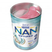 Lapte de tranziție pentru sugari NAN Optipro 2 - 400 gr. Nestle 72935 6