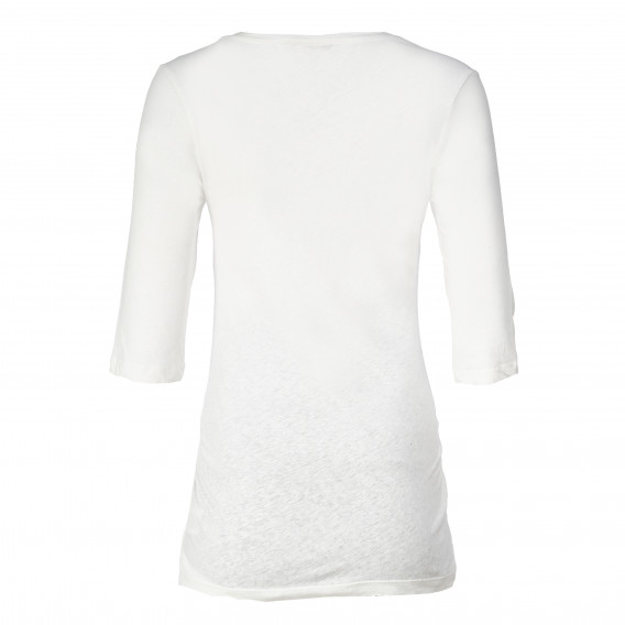 Bluză cu mânecă 3/4, albă, pentru gravide Bellybutton 73252 2