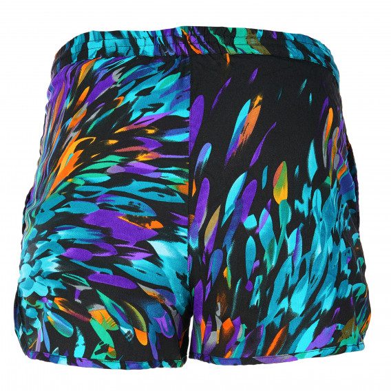 Pantaloni scurți pentru femei însărcinate, cu imprimeu colorat BlendShe 73293 2