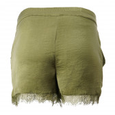 Pantaloni scurți pentru maternitate, cu detalii din dantelă Vila 73296 2