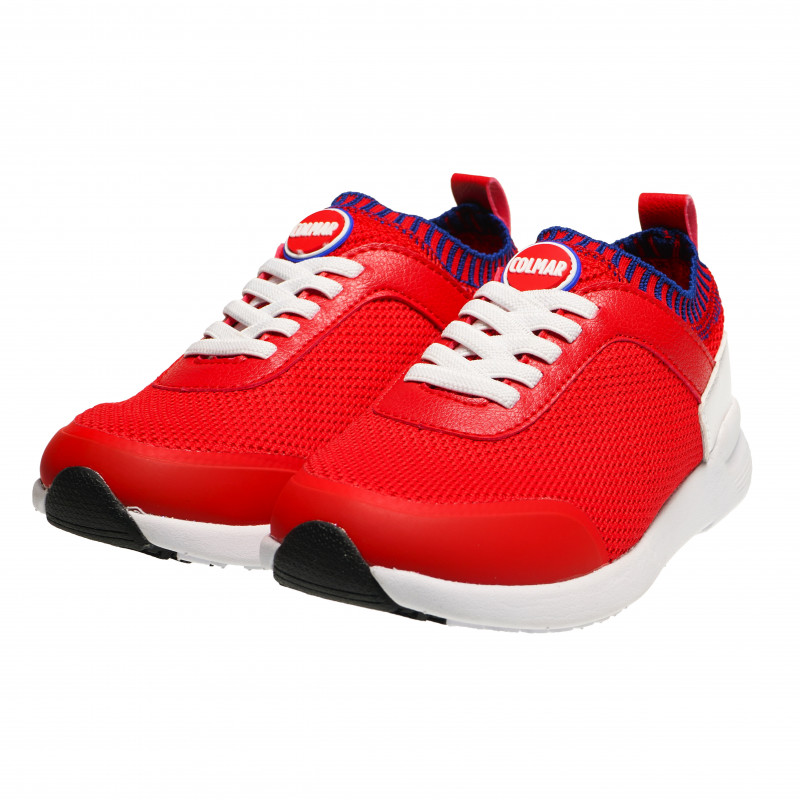 Pantofi sport clasici pentru băieți, roșii  73601