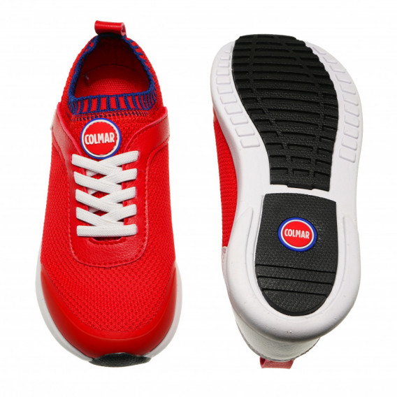 Pantofi sport clasici pentru băieți, roșii Colmar 73603 3