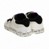 Pantofi Graffiti cu arici, albi Colmar 73611 2