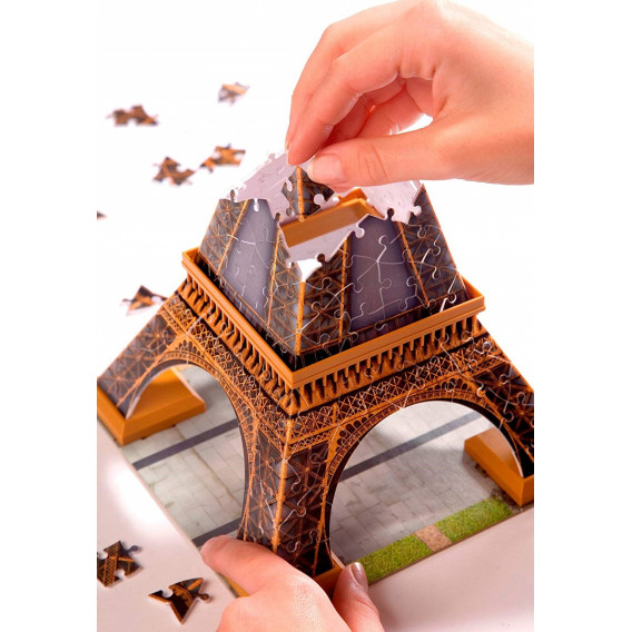 Puzzle 3D Turnul Eiffel din Paris Ravensburger 73657 6