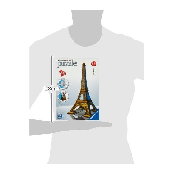 Puzzle 3D Turnul Eiffel din Paris Ravensburger 73659 8