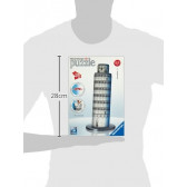 Puzzle 3D Turnul din  Pisa Ravensburger 73680 8