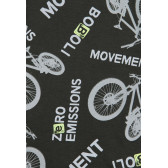 Tricou de bumbac pentru băieți, cu imprimeu bicicletă Boboli 73699 6