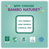 Scutece Eco de bebeluși Bambo Nature Junior Tall Pack, mărimea 5, 12-22 kg, 54 bucăți Bambo Nature 73760 5